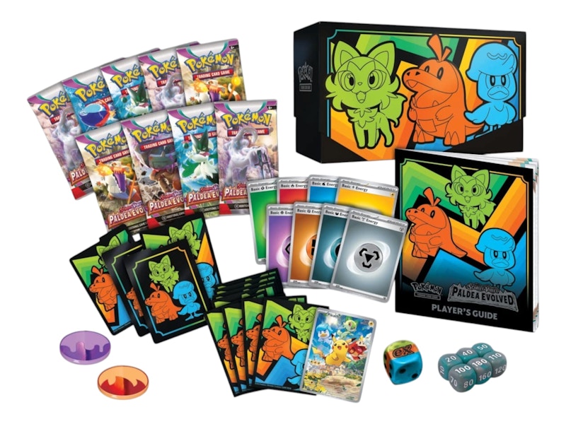 Pokémon TCG Scarlet & Violet Paldea Evolved Pokémon Center Elite Trainer Box 2x Lot