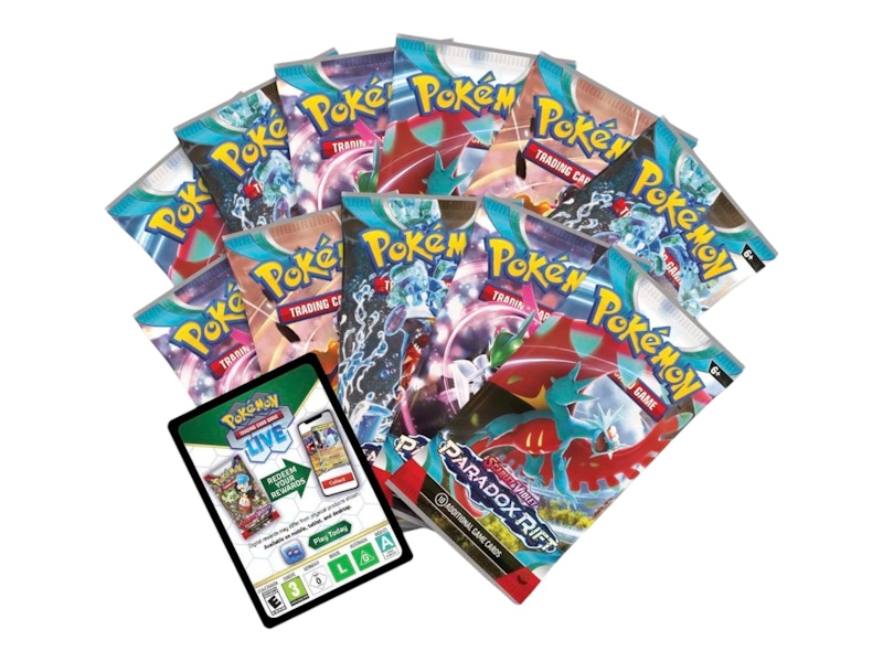 Pokémon TCG Scarlet & Violet Paradox Rift Roaring Moon Pokemon Center Elite Trainer Box 4x Lot