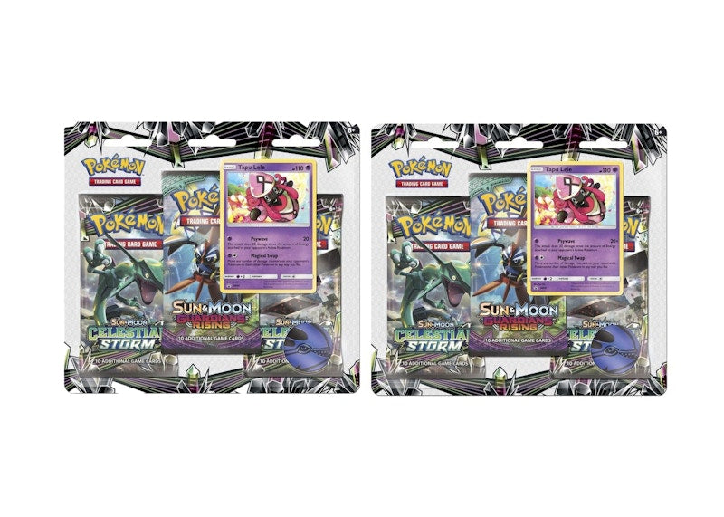 Pokémon TCG Sun & Moon Series 3 Booster Pack 2x Lot