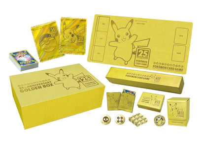 Pokémon TCG Sword & Shield 25th Anniversary Collection Golden Box Supply Set (Japanese)