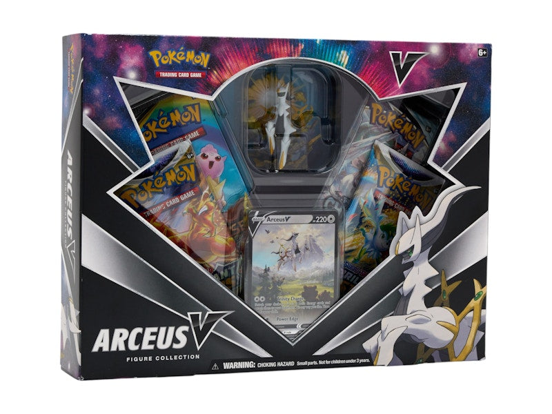 Pokémon TCG Sword & Shield Arceus V Figure Collection Box