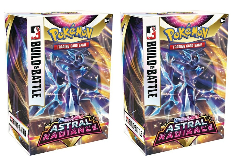 Pokémon TCG Sword & Shield Astral Radiance Build and Battle Box 2x Lot