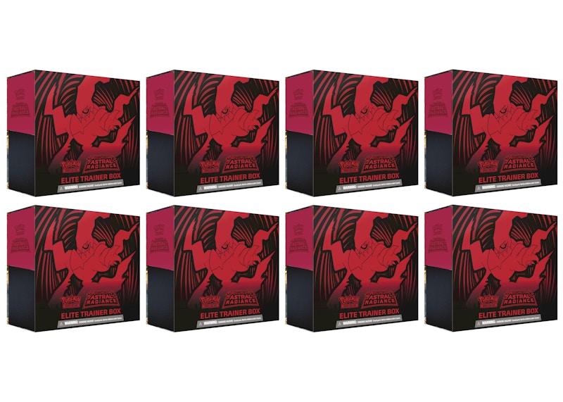 Pokémon TCG Sword & Shield Astral Radiance Elite Trainer Box 8x Lot