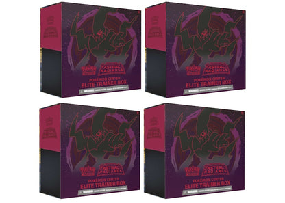 Pokémon TCG Sword & Shield Astral Radiance Pokémon Center Exclusive Elite Trainer Box 4x Lot