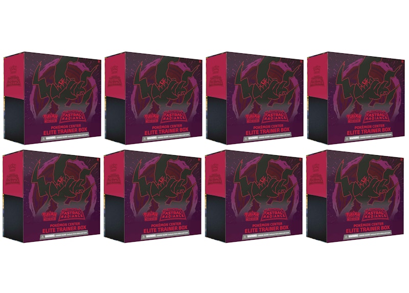 Pokémon TCG Sword & Shield Astral Radiance Pokémon Center Exclusive Elite Trainer Box 8x Lot