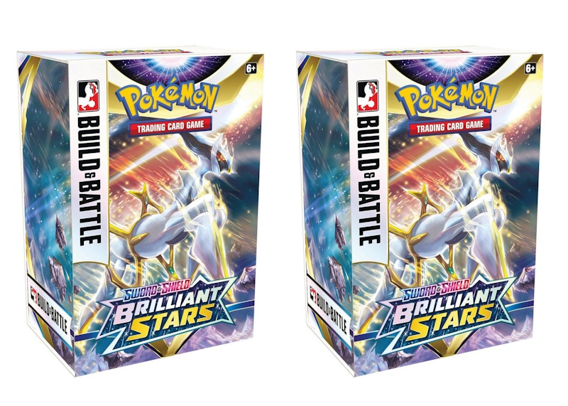 Pokémon TCG Sword & Shield Brilliant Stars Build and Battle Box 2x Lot