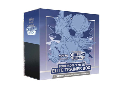 Pokémon TCG Sword & Shield Chilling Reign (Pokémon Center Exclusive) Elite Trainer Box (Ice Rider Calyrex)