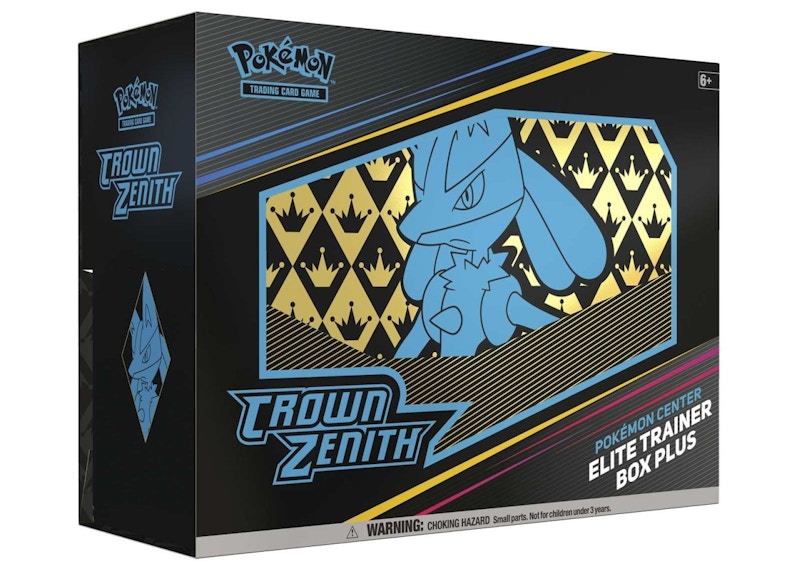 Pokémon TCG Sword & Shield Crown Zenith Pokémon Center Elite Trainer Box Plus