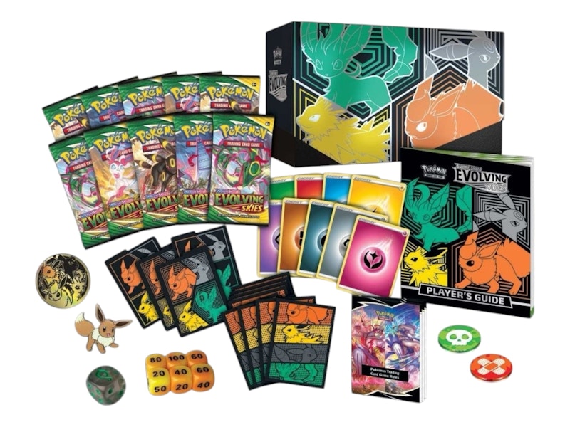 Pokémon TCG Sword & Shield Evolving Skies Pokémon Center Elite Trainer Box (Flareon/Jolteon/Umbreon/Leafeon)