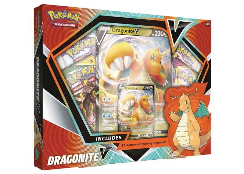 Pokémon TCG Sword & Shield Fusion Strike Dragonite V Collection Box