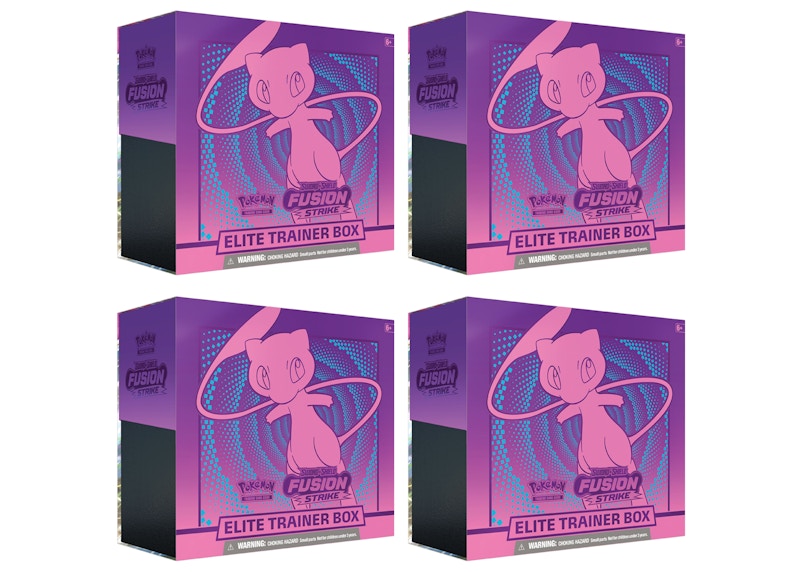 Pokémon TCG Sword & Shield Fusion Strike Elite Trainer Box 4x Lot