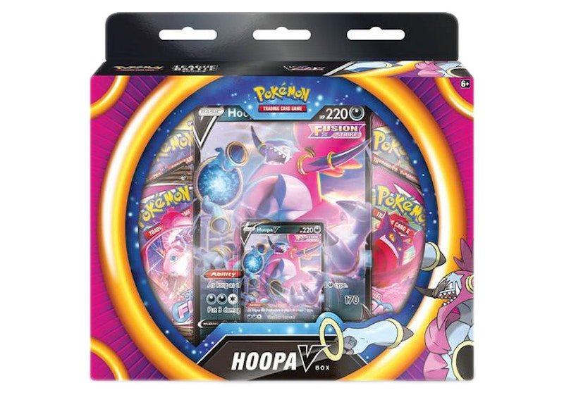 Pokémon TCG Sword & Shield Fusion Strike Hoopa V Hanger Box