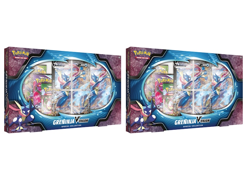 Pokémon TCG Sword & Shield Greninja V-UNION Special Collection Box 2x Lot