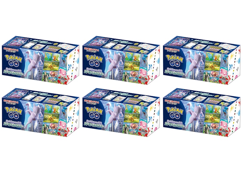Pokémon TCG Sword & Shield Pokémon GO Special Set (Japanese) 6x Lot