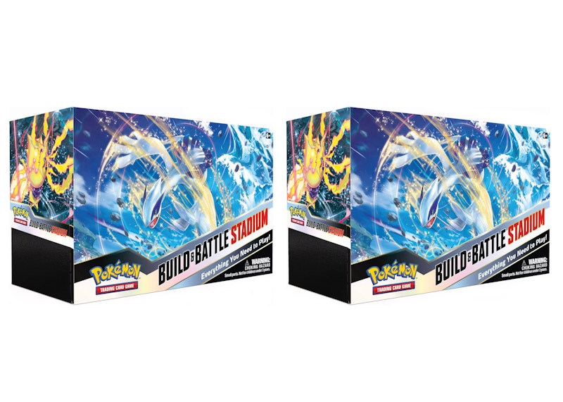Pokémon TCG Sword & Shield Silver Tempest Build & Battle Stadium 2x Lot