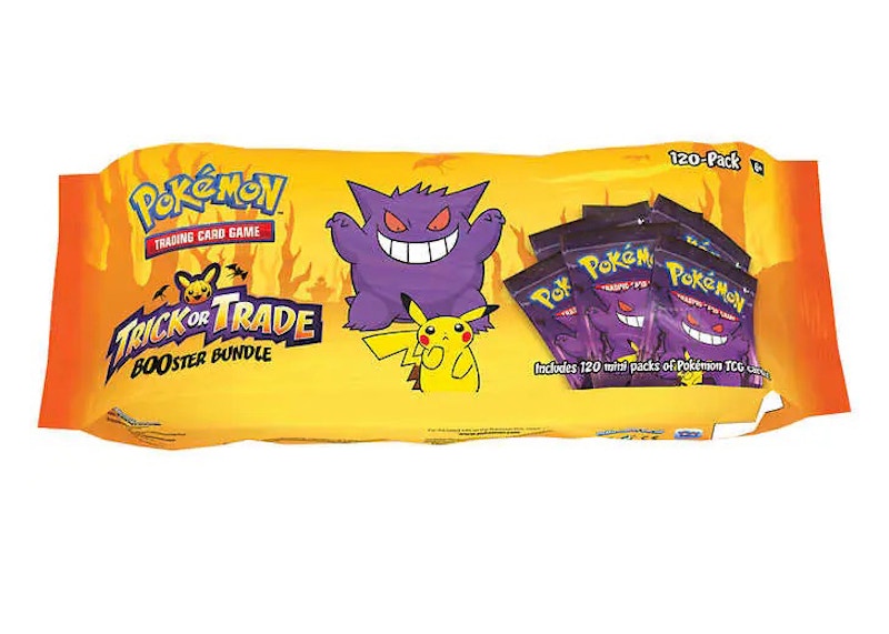 Pokémon TCG Trick or Trade Halloween Booster Bundle (120 Packs)