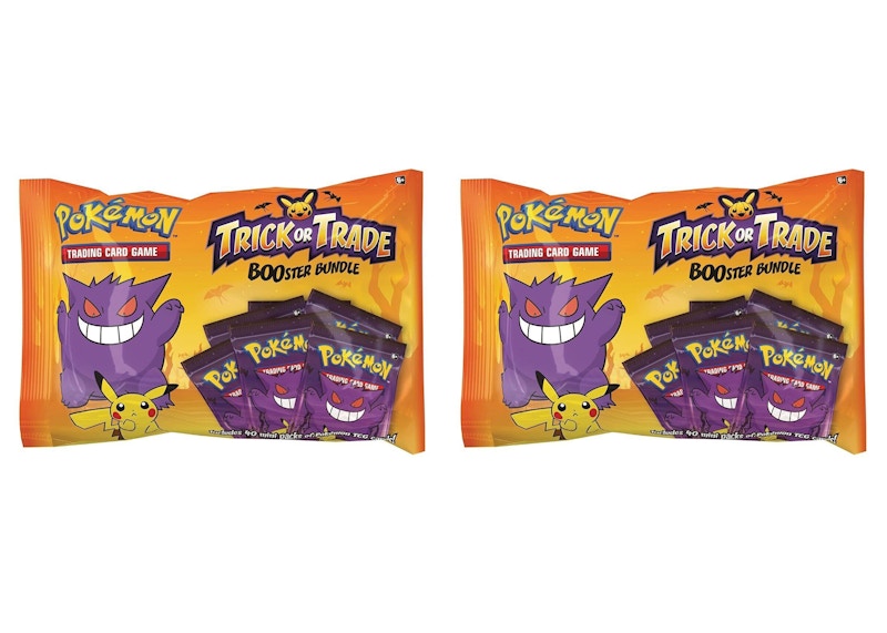 Pokémon TCG Trick or Trade Halloween Booster Bundle (40 Packs) 2x Lot