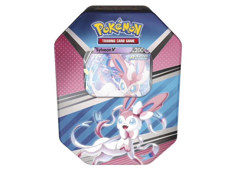 Pokémon TCG V Heroes Sylveon V Tin (4 Packs)