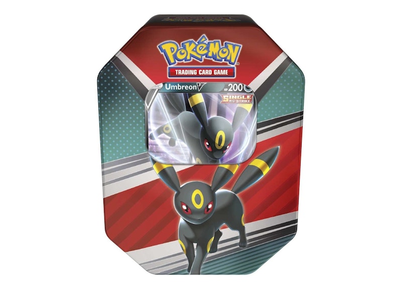 Pokémon TCG V Heroes Umbreon V Tin (4 Packs)