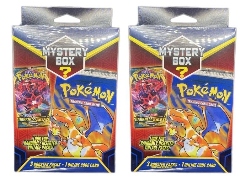 Pokémon TCG Walmart Mystery Box (3 Booster Packs) 2x Lot