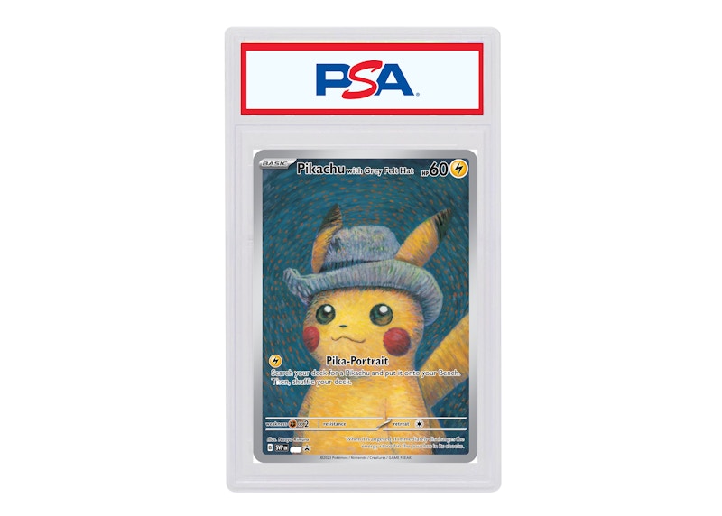 Pokémon TCG x Van Gogh Museum Pikachu with Grey Felt Hat (PSA or BGS Graded)