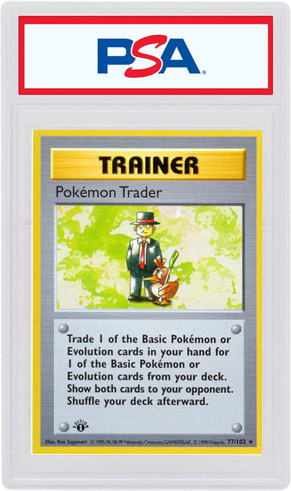 Pokemon TCG Trader 1999 Pokemon TCG Base Set 1st Edition #77/102 (PSA or BGS Graded)
