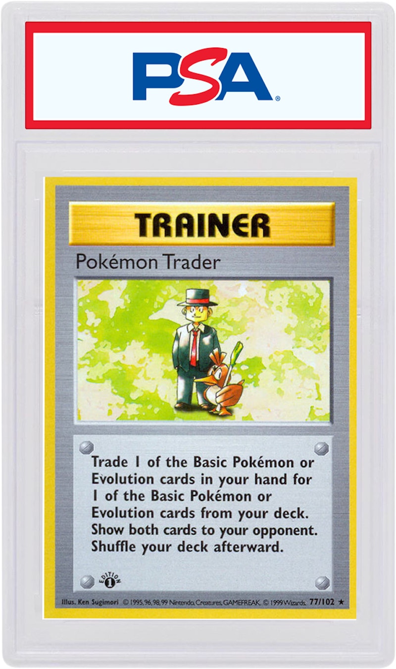Pokemon TCG Trader 1999 Pokemon TCG Base Set 1st Edition #77/102 (PSA or BGS Graded)
