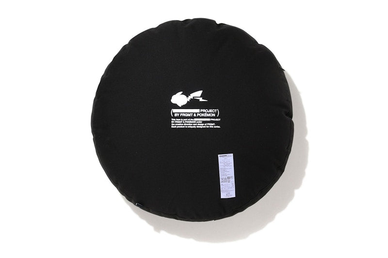 Pokemon x Thunderbolt Project by Fragment Logo Pillow Black