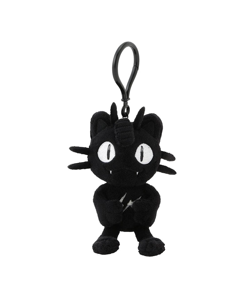 Pokemon x Thunderbolt Project by Fragment Meowth Keychain Black