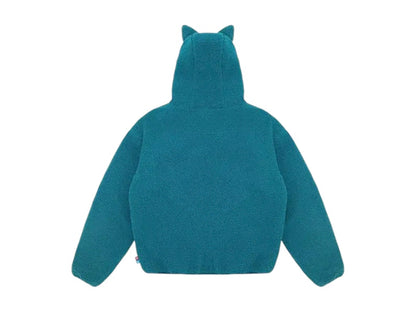 Pokemon x Vandy The Pink Snorlax Fleece Jacket Blue