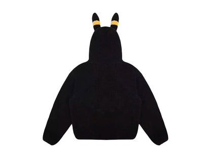 Pokemon x Vandy The Pink Umbreon Fleece Jacket Black