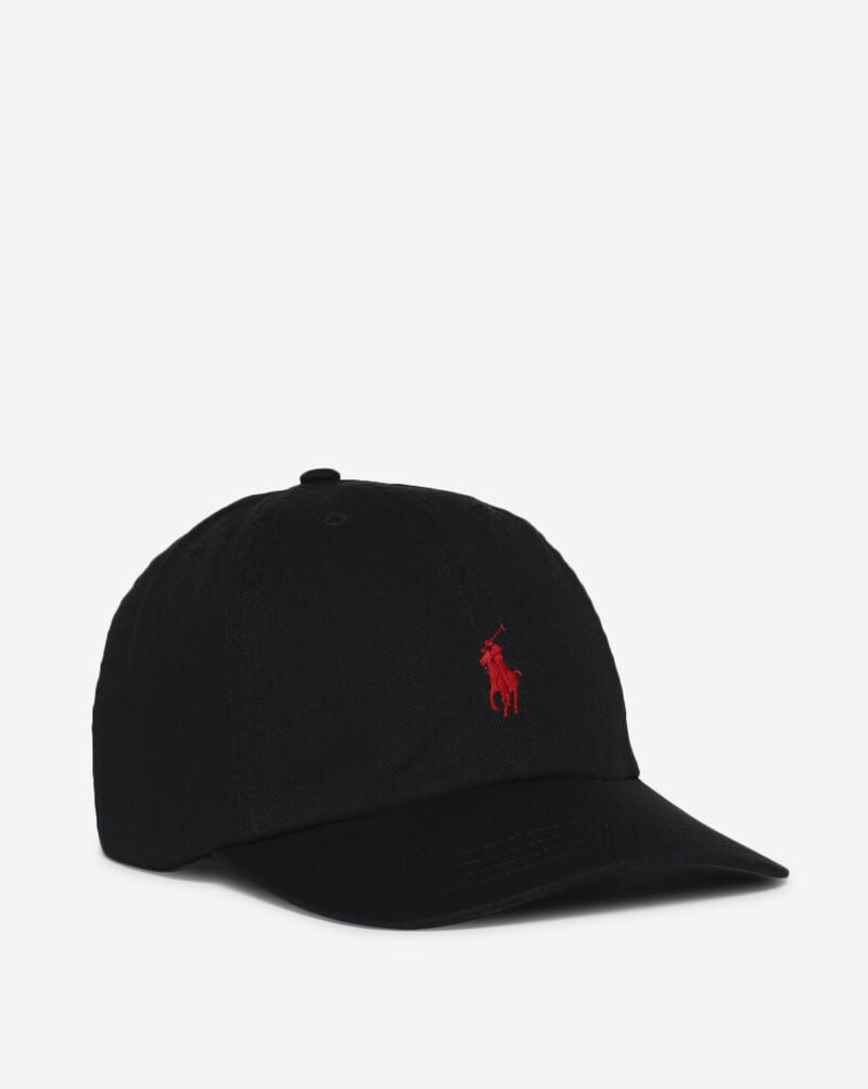 Polo Ralph Lauren Boys Cotton Chino Baseball Cap Black