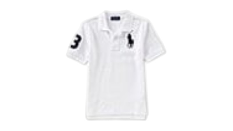 Polo Ralph Lauren Boys S/S Big Pony Mesh Polo White