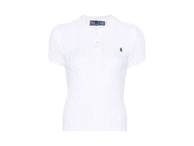 Polo Ralph Lauren CBL Short Sleeve Polo Shirt White