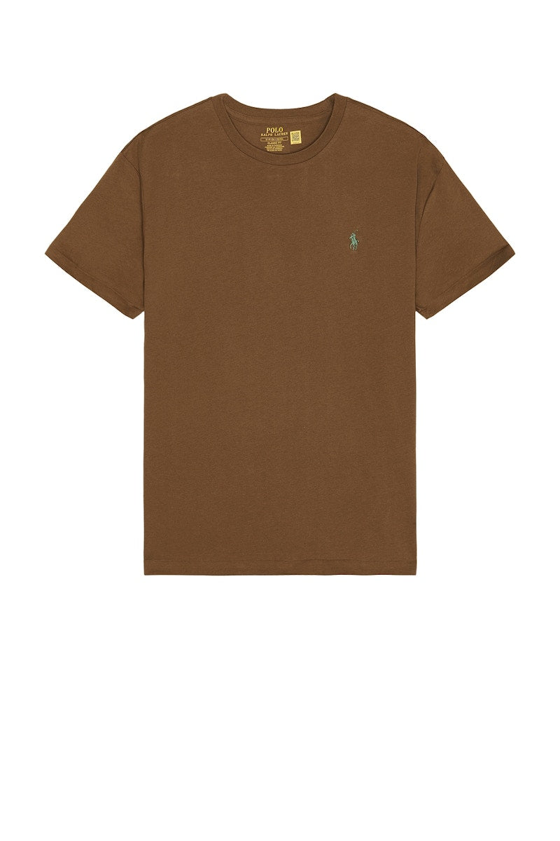 Polo Ralph Lauren Classic Fit Short Sleeve Crewneck T-shirt Nature Brown