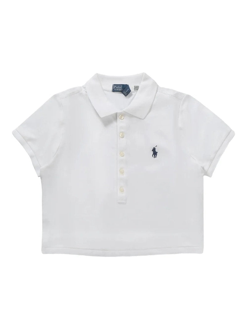 Polo Ralph Lauren Collard Polo Shirt White