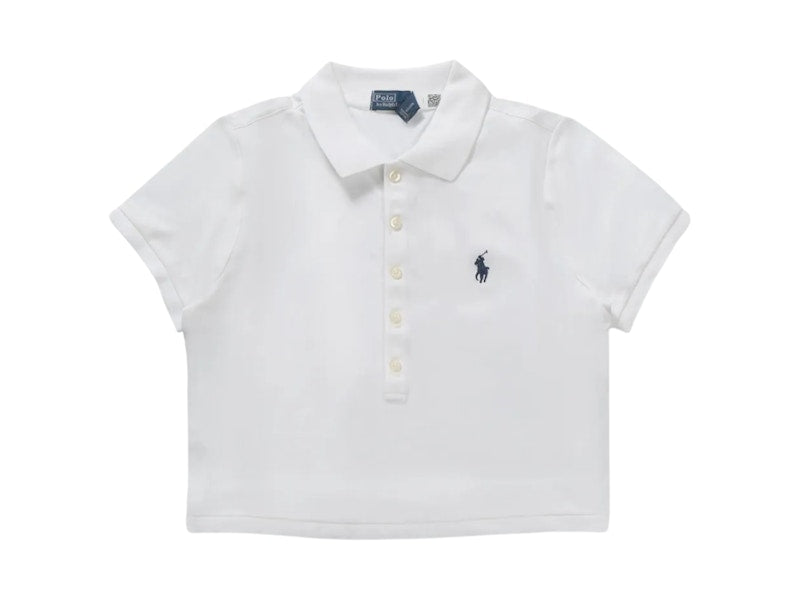 Polo Ralph Lauren Collard Polo Shirt White