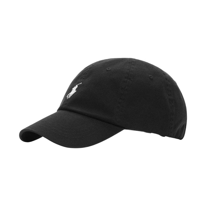 Polo Ralph Lauren Cotton Chino Baseball Cap Black