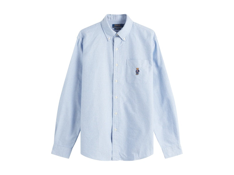 Polo Ralph Lauren Custom Fit Shirt BSR Blue