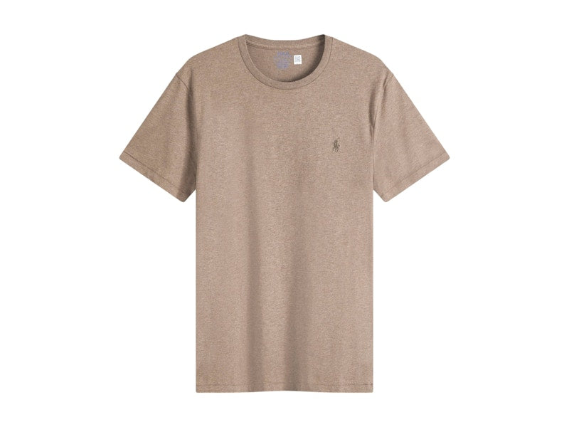 Polo Ralph Lauren Custom Fit T-shirt Brown Heather