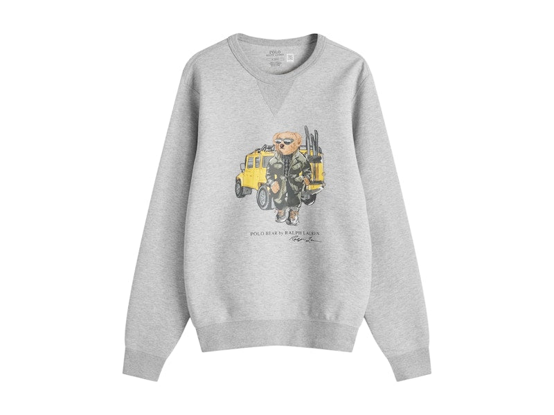 Polo Ralph Lauren Defender Bear Sweatshirt CR24 Andover Htr Defender Bear