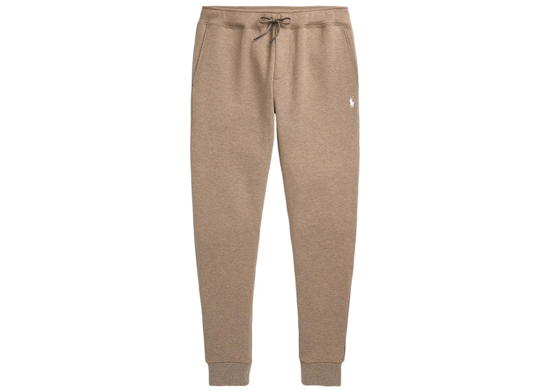 Polo Ralph Lauren Double-Knit Jogger Pants Dark Taupe Heather