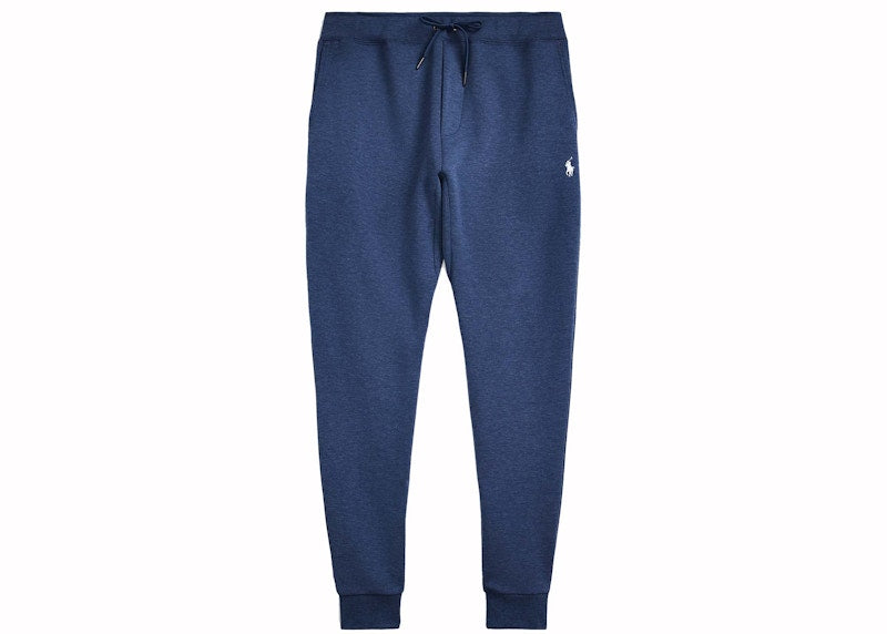 Polo Ralph Lauren Double-Knit Jogger Pants Derby Blue Heather