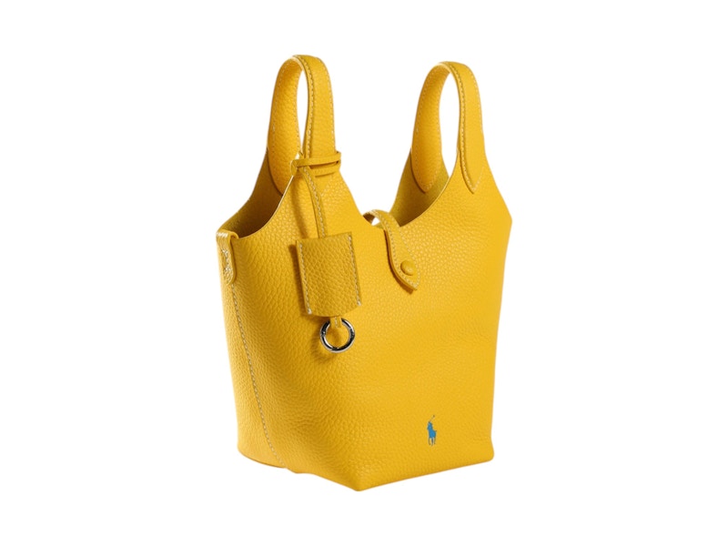 Polo Ralph Lauren Drum Pebble Bag Canary Yellow
