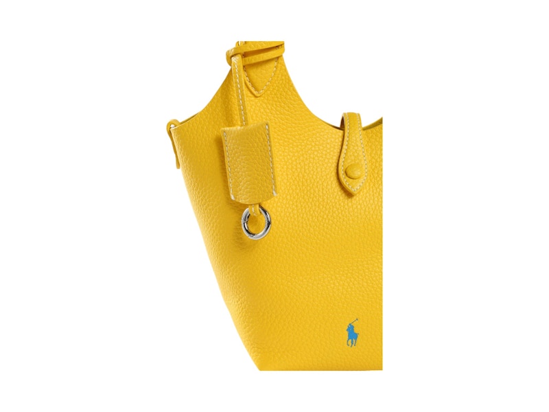 Polo Ralph Lauren Drum Pebble Bag Canary Yellow