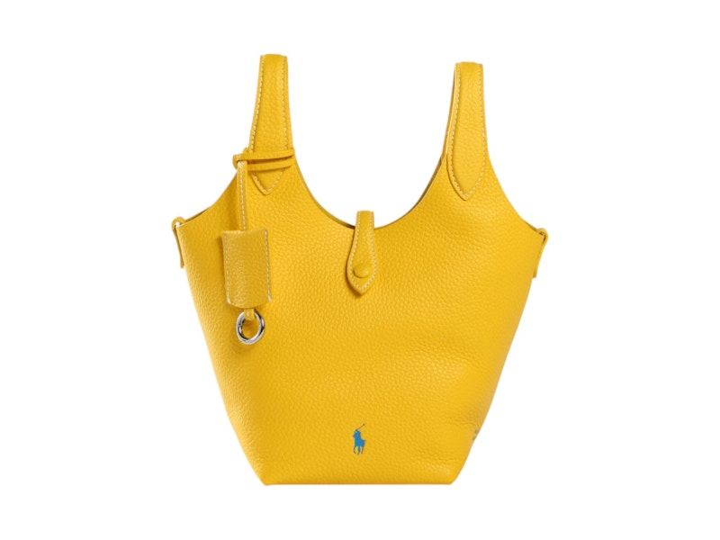 Polo Ralph Lauren Drum Pebble Bag Canary Yellow