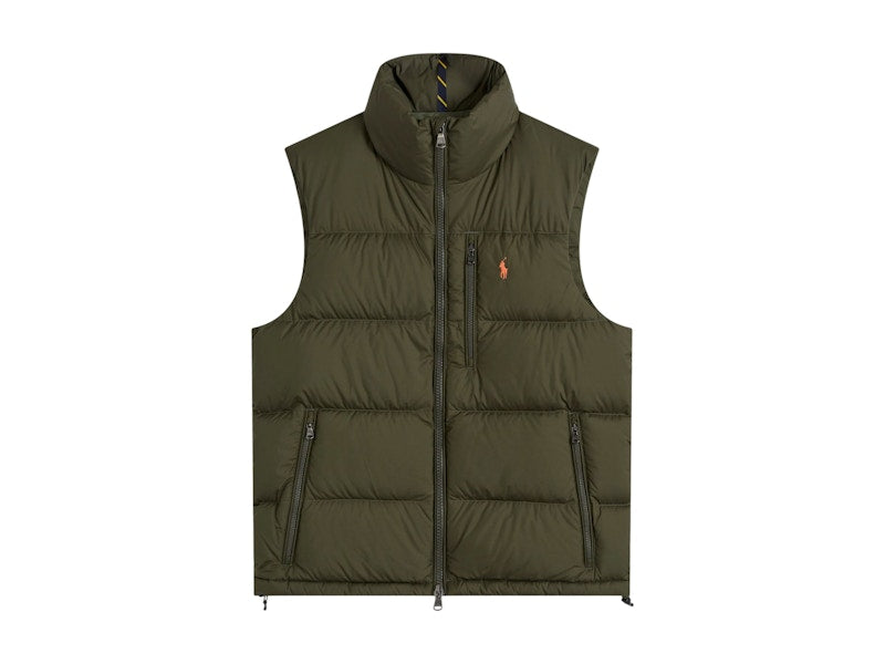Polo Ralph Lauren El Cap Down Vest Company Olive