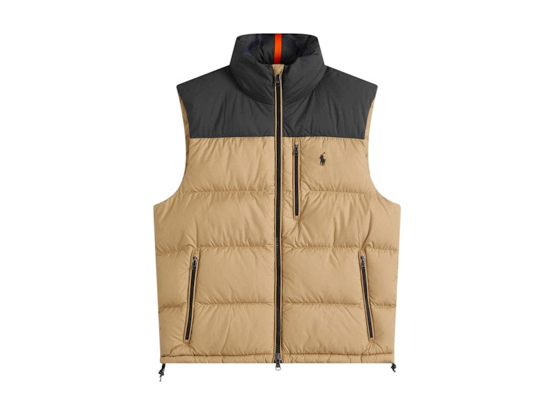 Polo Ralph Lauren El Cap Down Vest Desert Khaki/Polo Black