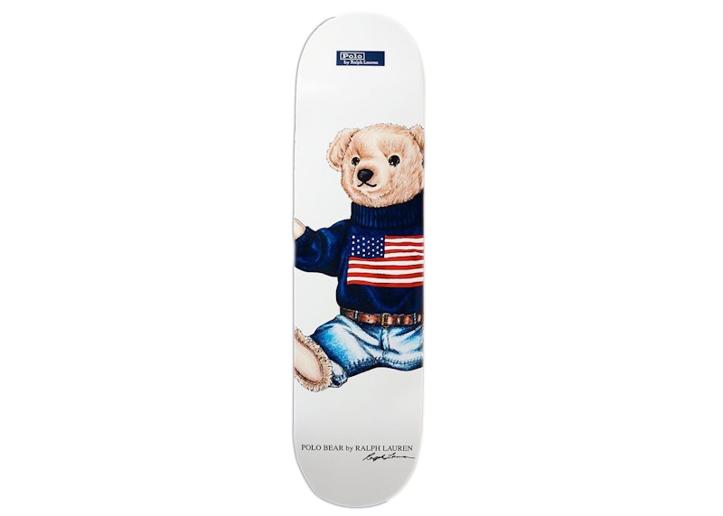 Polo Ralph Lauren Flag Sitting Bear Skateboard Deck (Edition of 50)