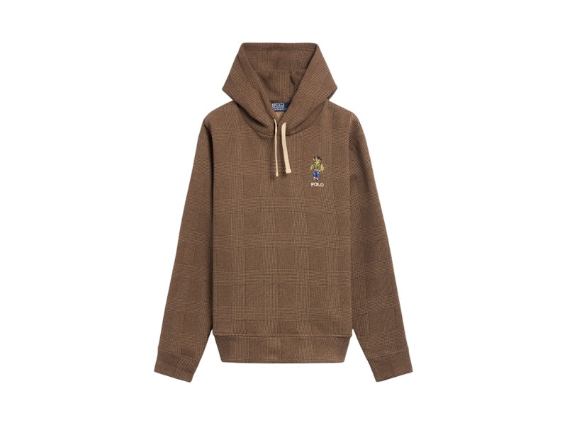 Polo Ralph Lauren Fleece Bear Hoodie Grey